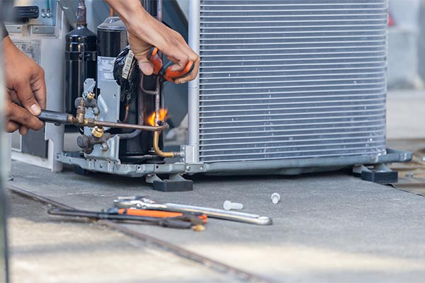 repairing an ac unit