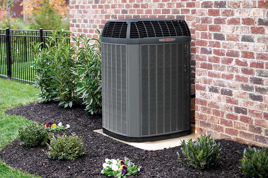 outdoor Trane unit