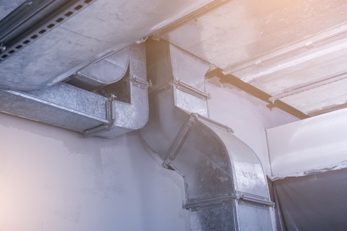 Ductwork After Duct Sealing
